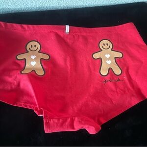 Victoria's Secret PINK Coral and Light Pink Boyshorts